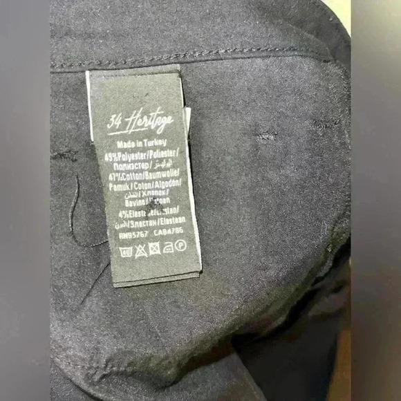 34 Heritage Charisma Comfort Rise Classic Pants Slacks Office Workwear - Picture 11 of 11